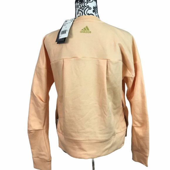 Adidas Logo Crew Neck Sweater Sweatshirt - Picture 7 of 9